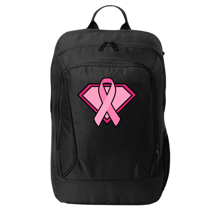 Super Breast Cancer Superhero City Backpack