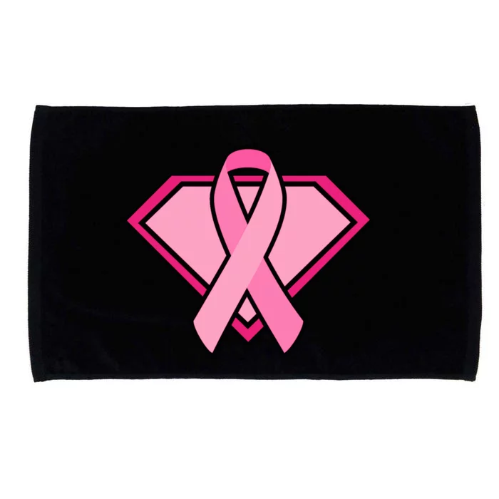 Super Breast Cancer Superhero Microfiber Hand Towel