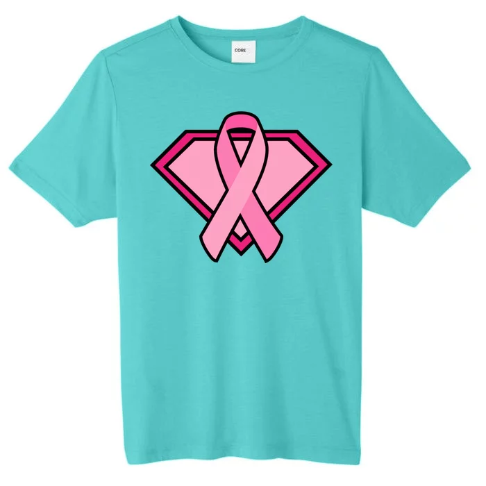 Super Breast Cancer Superhero ChromaSoft Performance T-Shirt