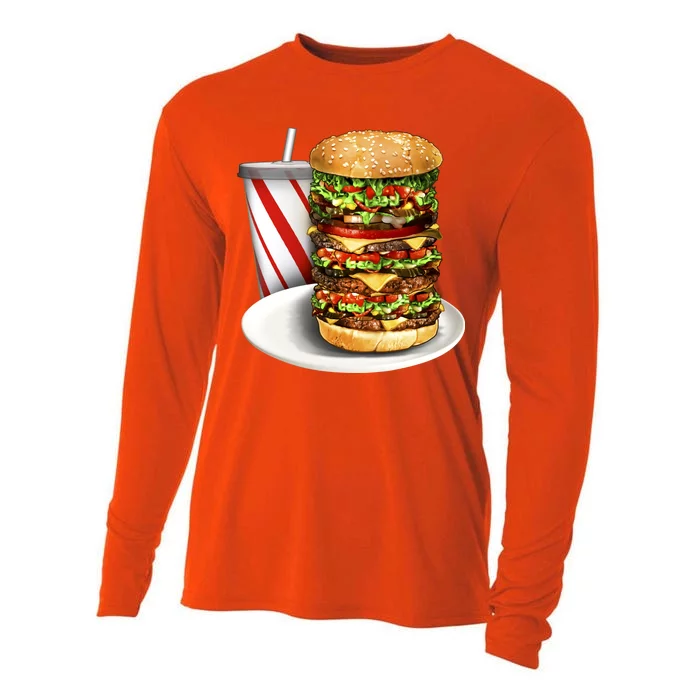 Super Burger Cooling Performance Long Sleeve Crew