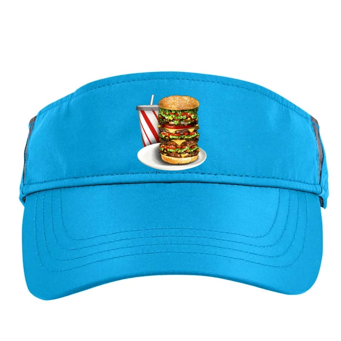 Super Burger Adult Drive Performance Visor