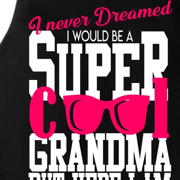 Super Cool Grandma Ladies Tri-Blend Wicking Tank