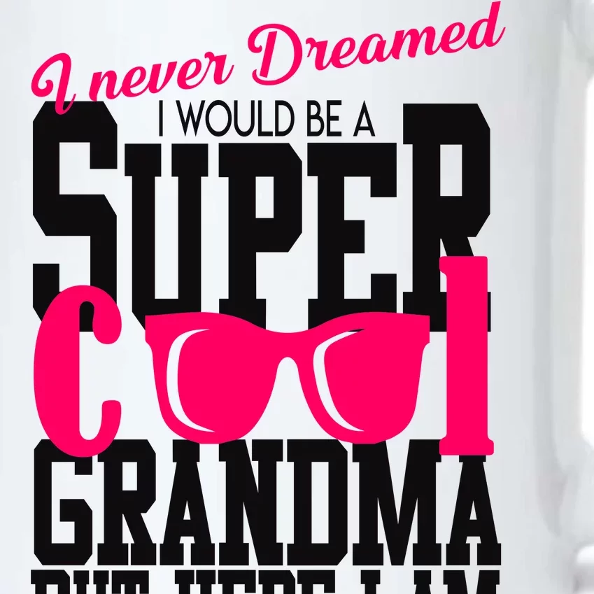 Super Cool Grandma Black Color Changing Mug