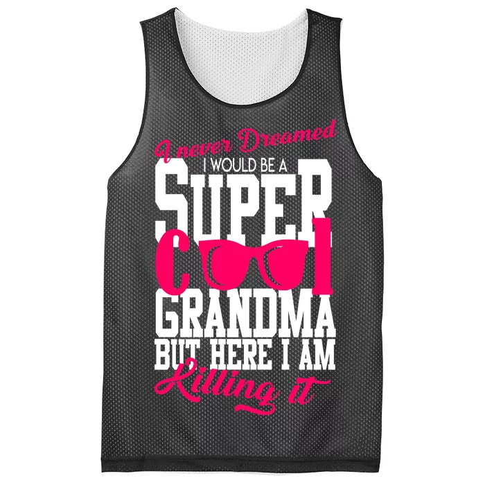 Super Cool Grandma Mesh Reversible Basketball Jersey Tank