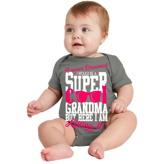 Super Cool Grandma Baby Bodysuit