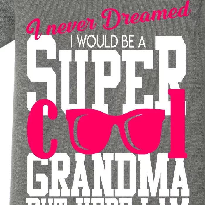 Super Cool Grandma Baby Bodysuit