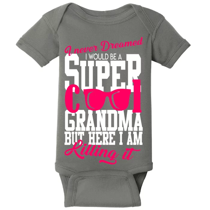 Super Cool Grandma Baby Bodysuit