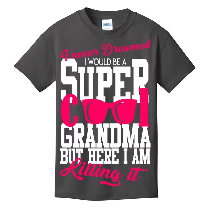 Super Cool Grandma Kids T-Shirt