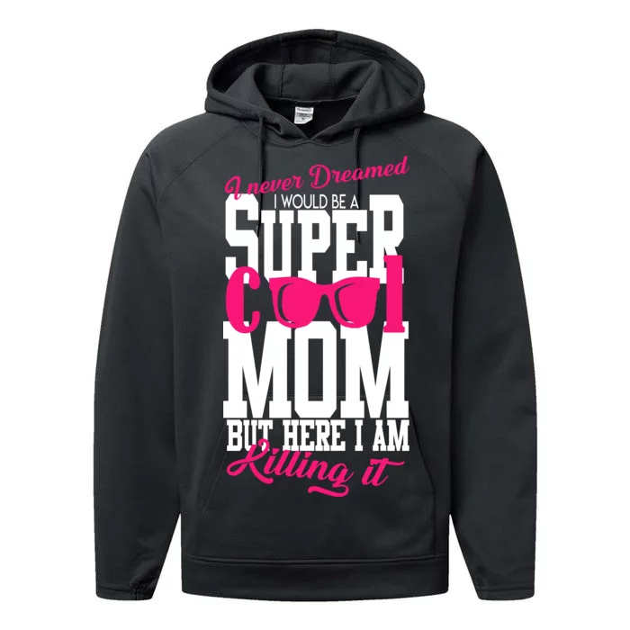 Super Cool Mom Performance Fleece Hoodie