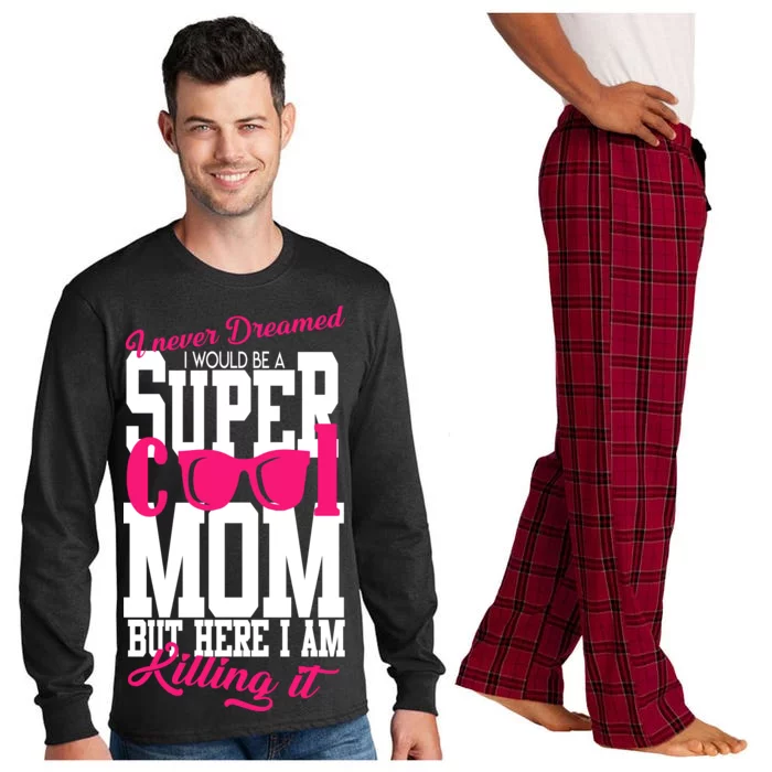 Super Cool Mom Long Sleeve Pajama Set