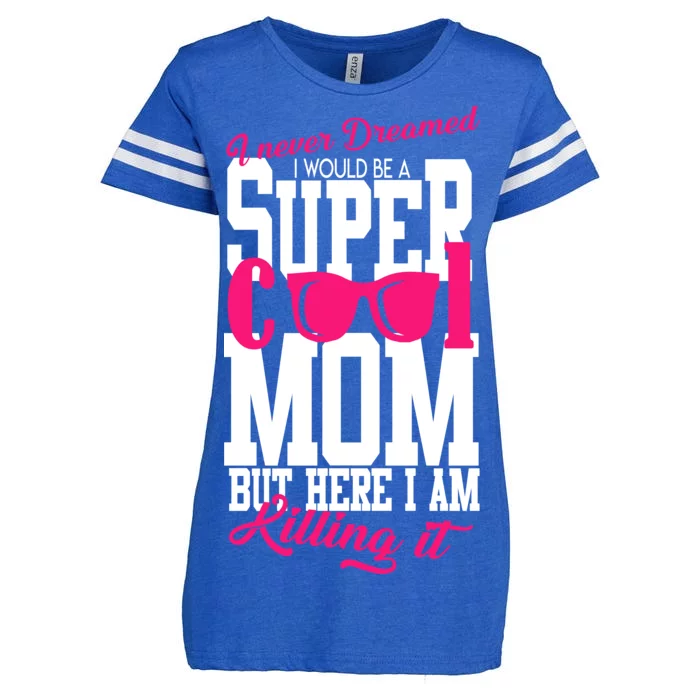 Super Cool Mom Enza Ladies Jersey Football T-Shirt