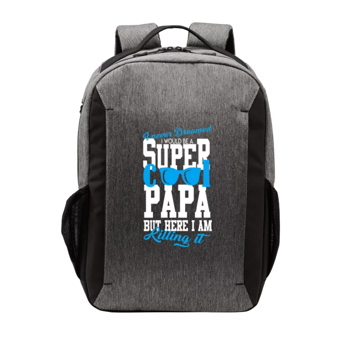 Super Cool Papa Vector Backpack