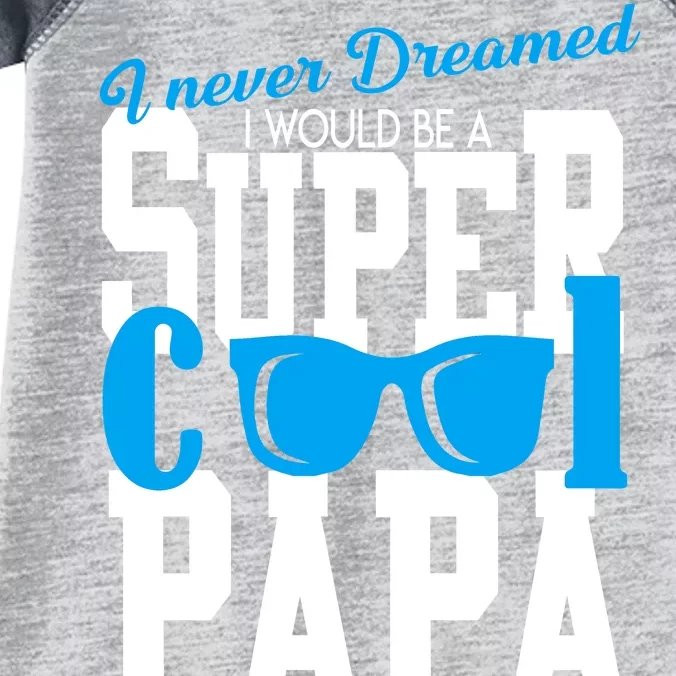 Super Cool Papa Infant Baby Jersey Bodysuit