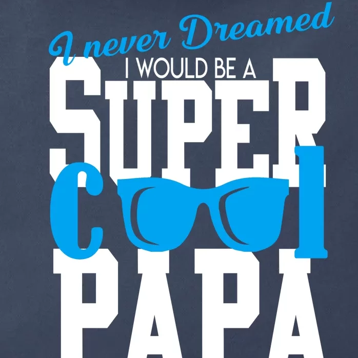 Super Cool Papa Zip Tote Bag