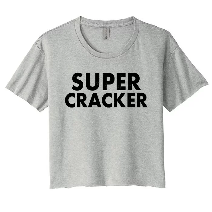 Super Cracker Women's Crop Top Tee