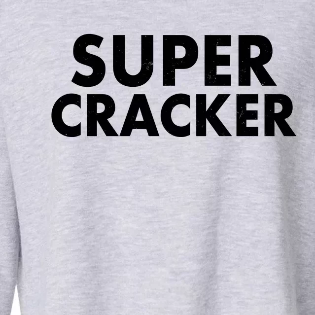 Super Cracker Cropped Pullover Crew