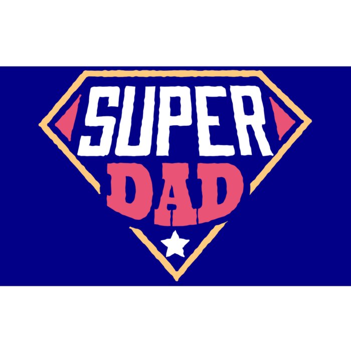 Super Dad Captain Bumper Sticker