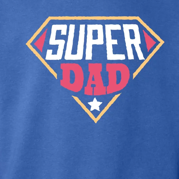 Super Dad Captain Toddler Hoodie