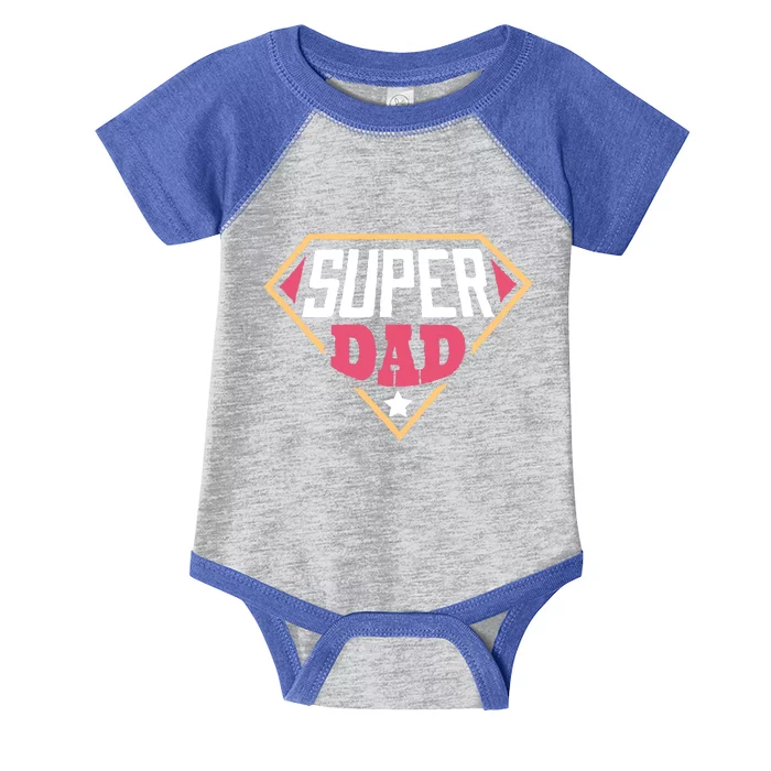 Super Dad Captain Infant Baby Jersey Bodysuit