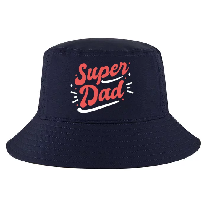 Super Dad Fathers Day Cool Comfort Performance Bucket Hat