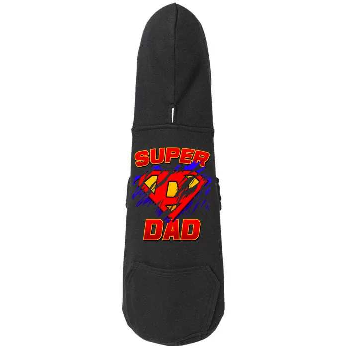 Super Dad Ripped Logo Doggie 3-End Fleece Hoodie