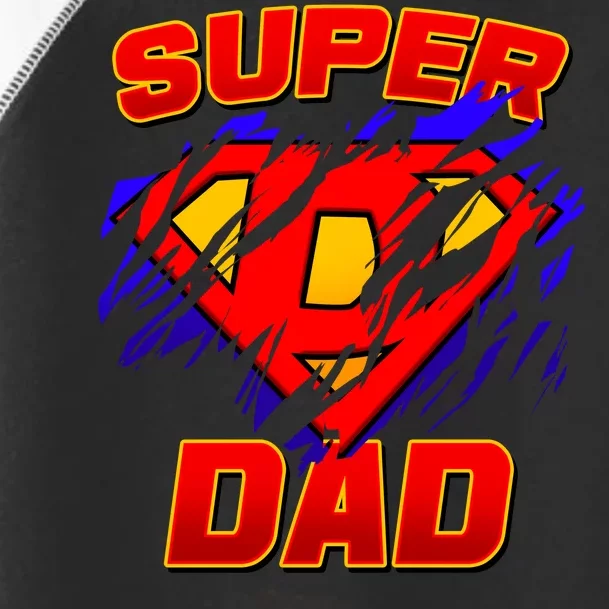 Super Dad Ripped Logo Toddler Fine Jersey T-Shirt