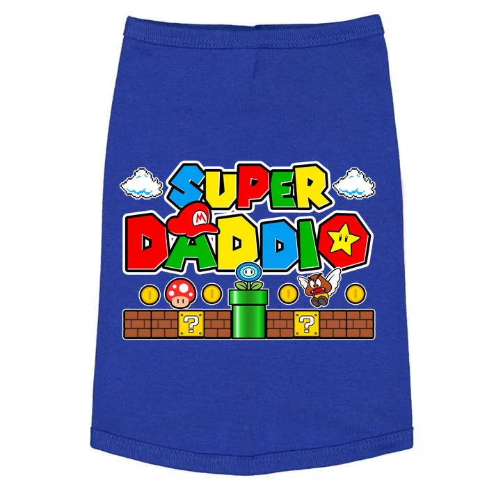 Super Daddio Dad Video Gamer Doggie Tank