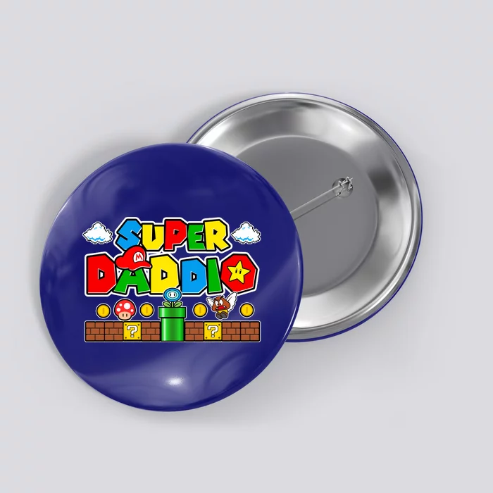 Super Daddio Dad Video Gamer Button