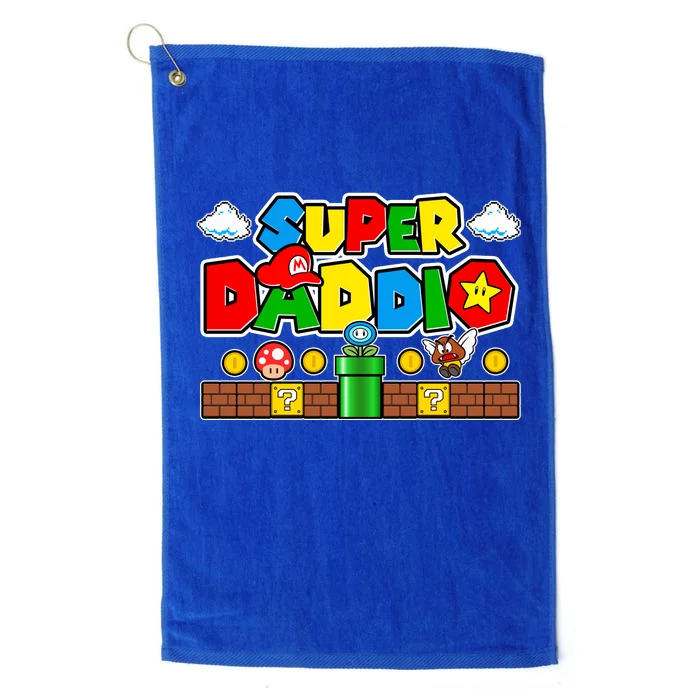 Super Daddio Dad Video Gamer Platinum Collection Golf Towel