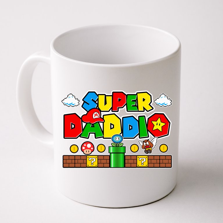 Super Daddio Dad Video Gamer Coffee Mug