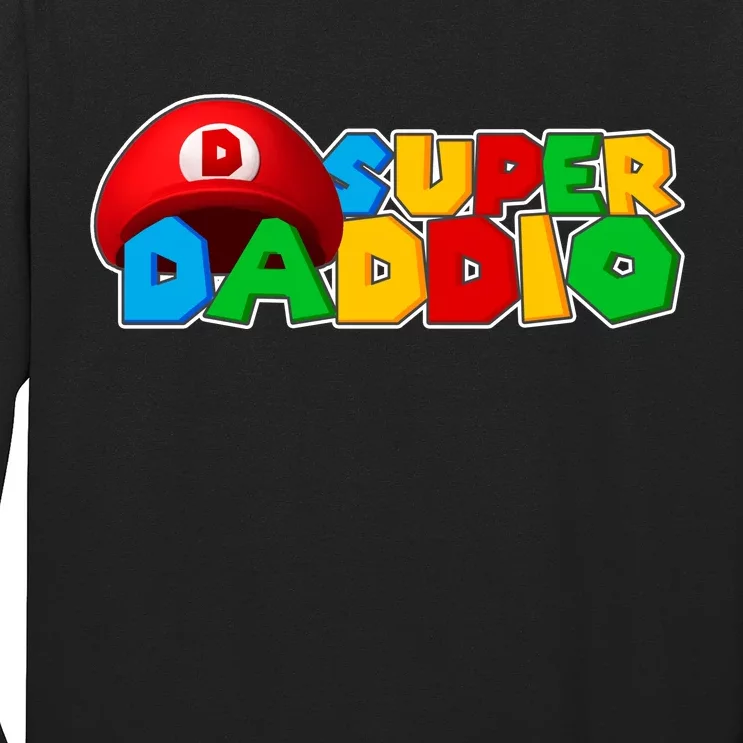 Super Daddio Gamer Dad Long Sleeve Shirt