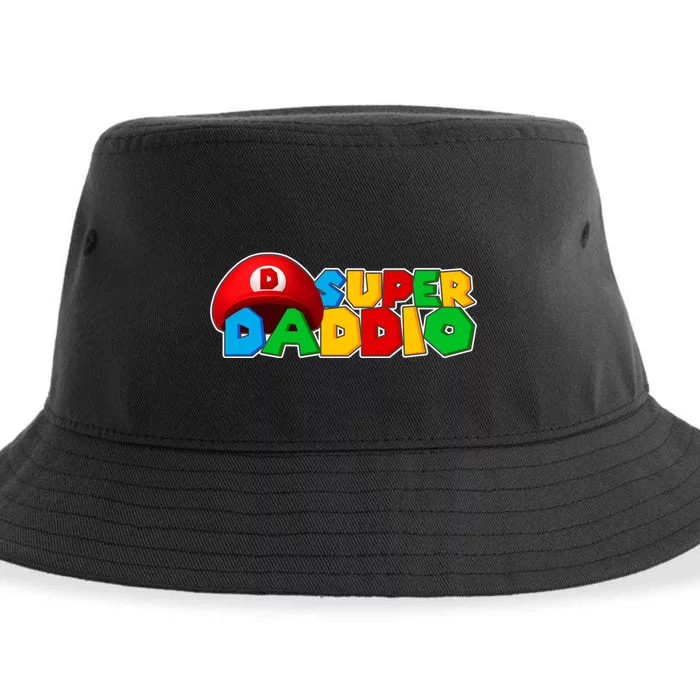 Super Daddio Gamer Dad Sustainable Bucket Hat