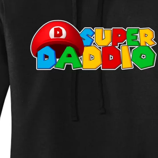 Super Daddio Gamer Dad Women's Pullover Hoodie