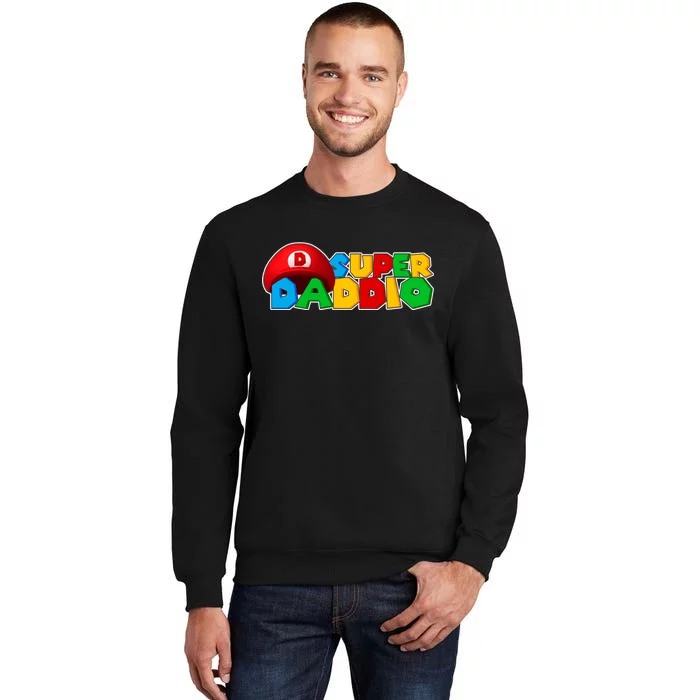 Super Daddio Gamer Dad Tall Sweatshirt