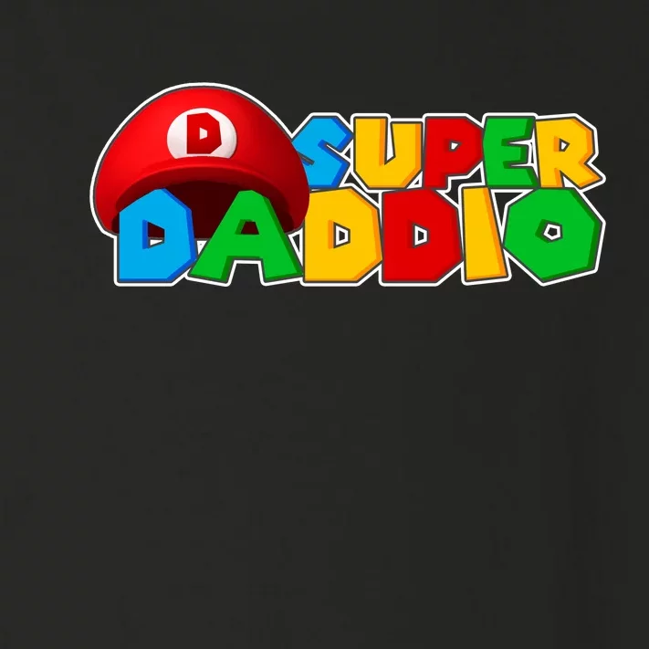 Super Daddio Gamer Dad Toddler Long Sleeve Shirt