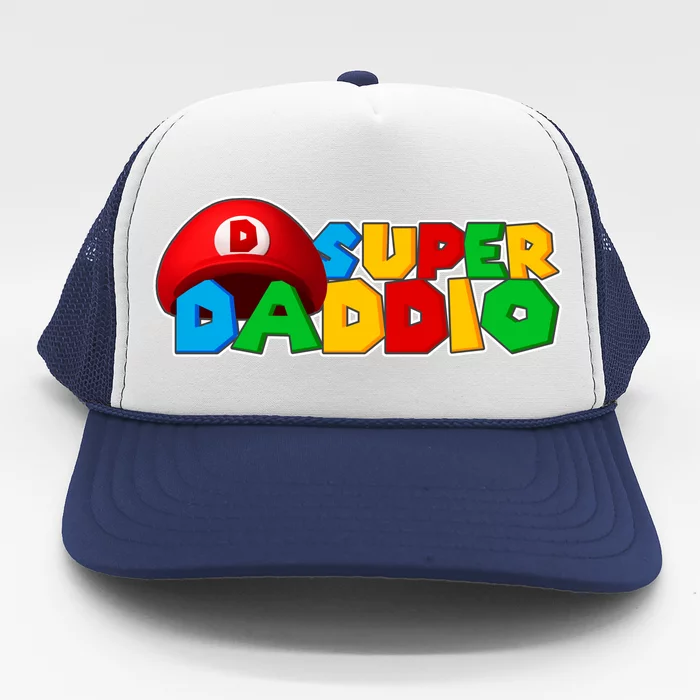 Super Daddio Gamer Dad Trucker Hat