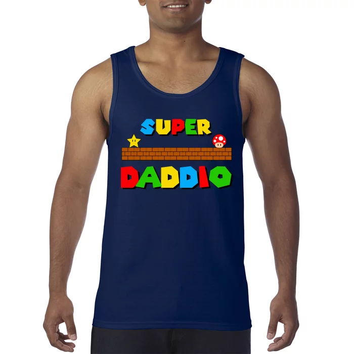 Super Daddio Retro Video Game Tank Top