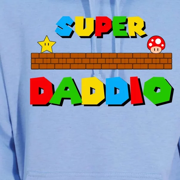 Super Daddio Retro Video Game Unisex Surf Hoodie