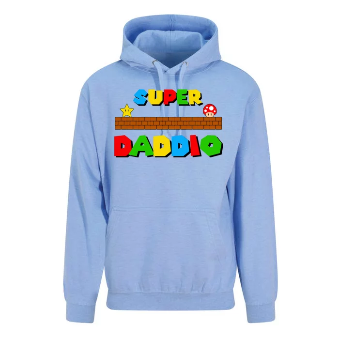 Super Daddio Retro Video Game Unisex Surf Hoodie