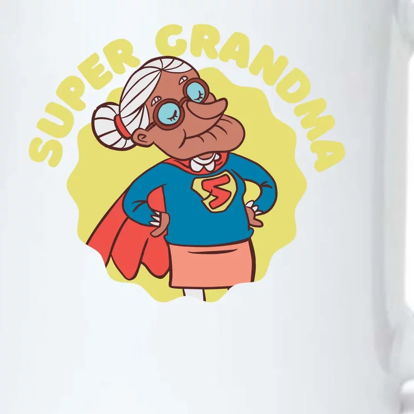 Super Grandma Black Color Changing Mug