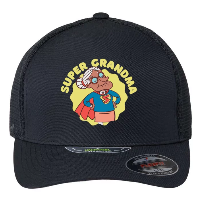 Super Grandma Flexfit Unipanel Trucker Cap