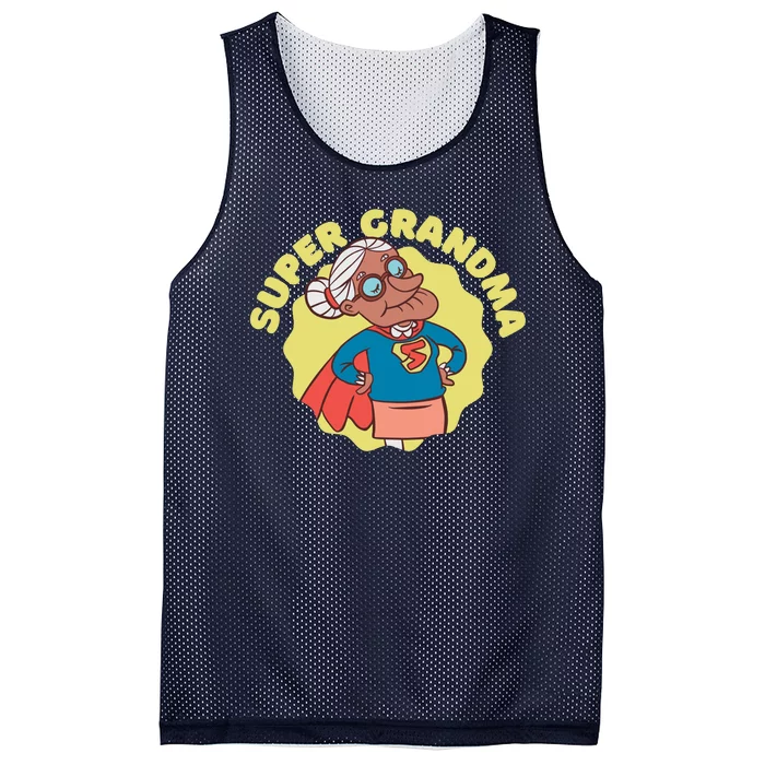 Super Grandma Mesh Reversible Basketball Jersey Tank