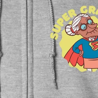 Super Grandma Full Zip Hoodie