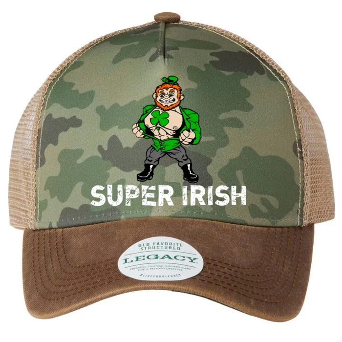 Super Irish Cloverleaf St. Patrick's Day Legacy Tie Dye Trucker Hat