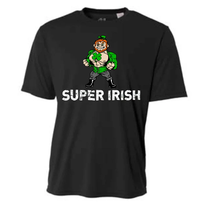 Super Irish Cloverleaf St. Patrick's Day Cooling Performance Crew T-Shirt