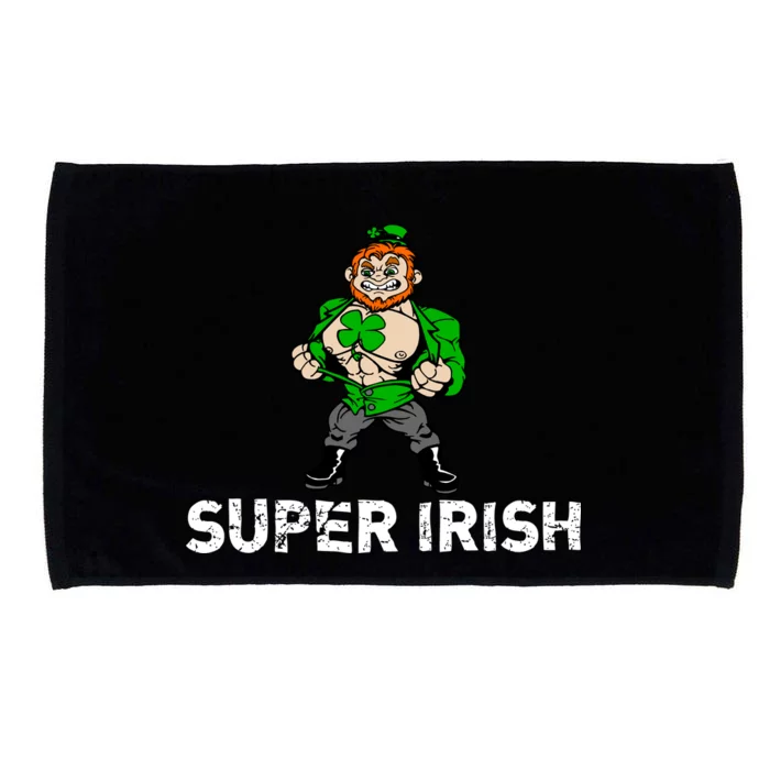 Super Irish Cloverleaf St. Patrick's Day Microfiber Hand Towel