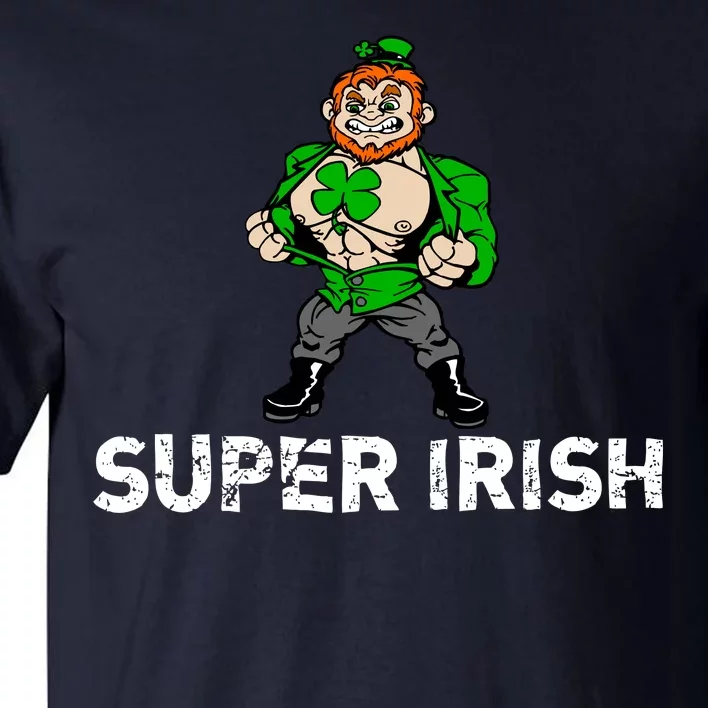 Super Irish Cloverleaf St. Patrick's Day Tall T-Shirt