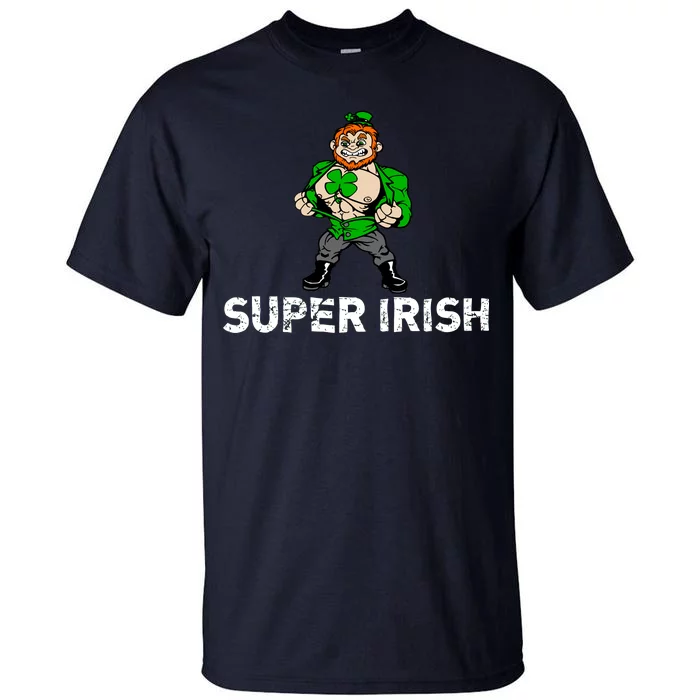 Super Irish Cloverleaf St. Patrick's Day Tall T-Shirt