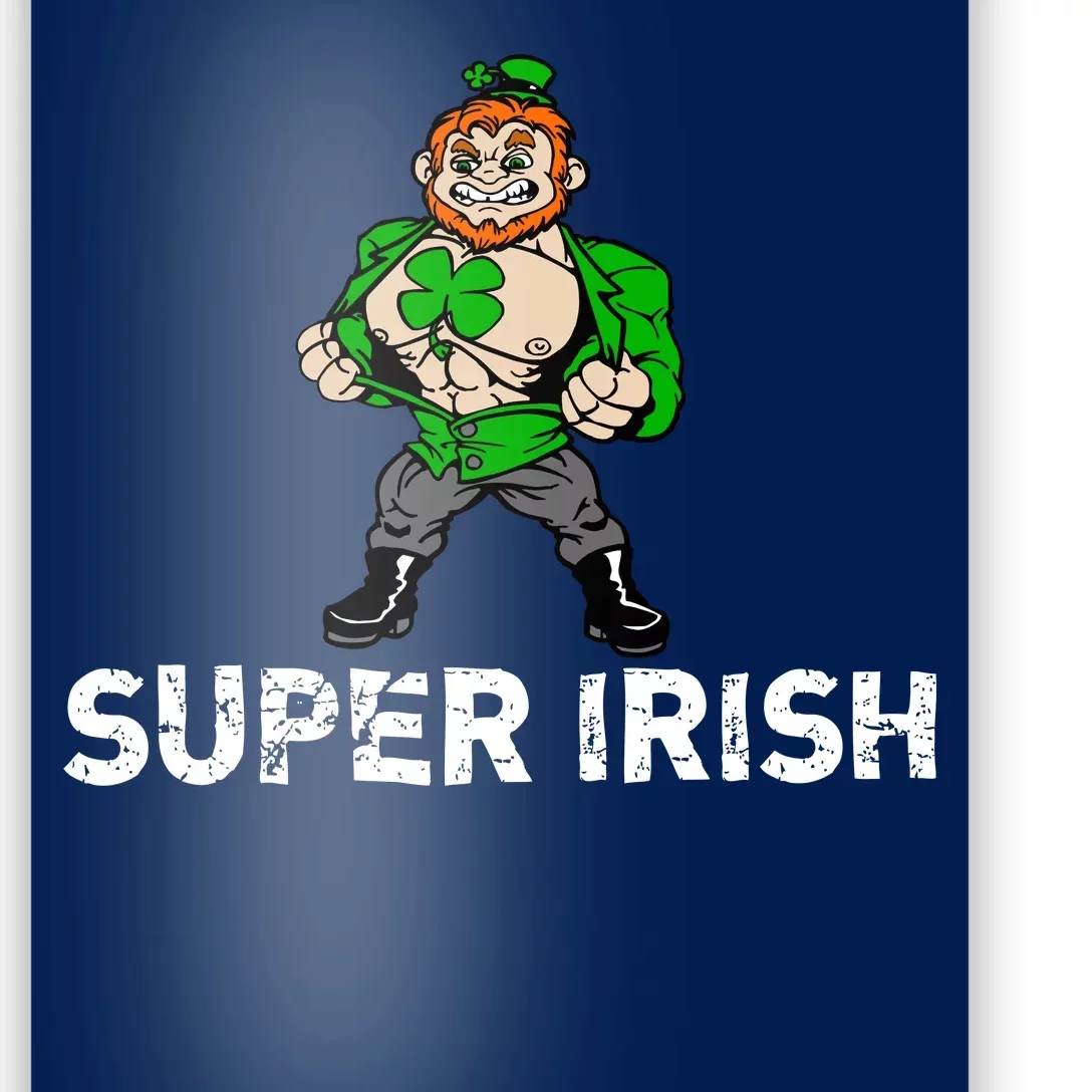 Super Irish Cloverleaf St. Patrick's Day Poster