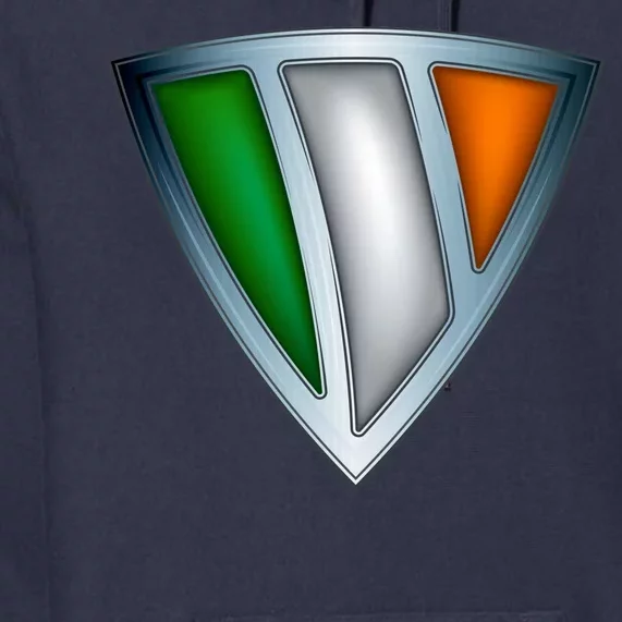 Super Irish Ireland Steel Shield Premium Hoodie